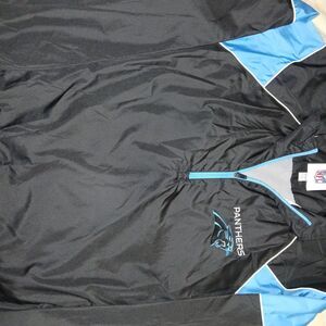 NFL Carolina Panthers pullover windbreaker jacket Size 2x